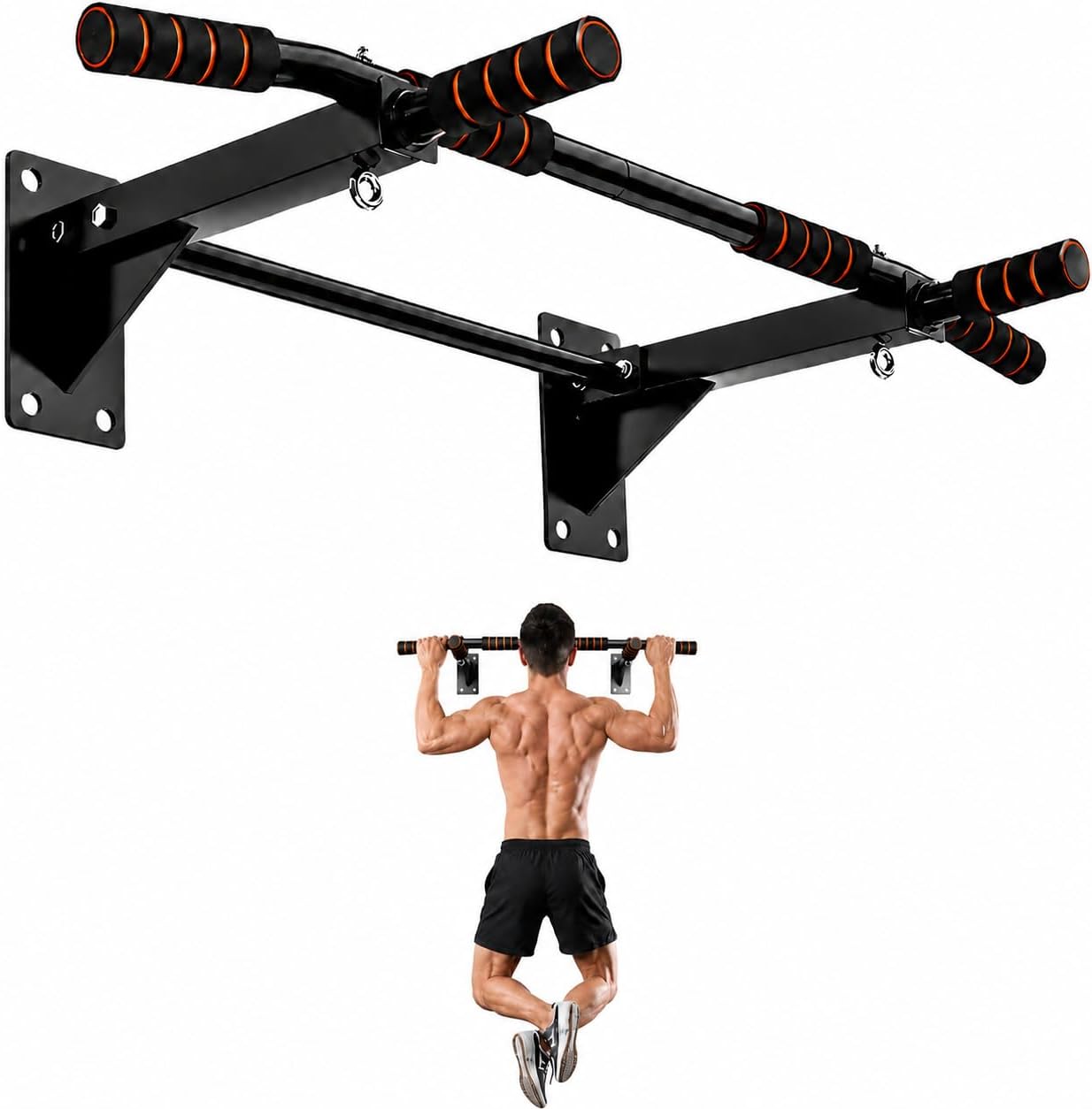Pull-Up Bar for Home Gym, Wall - đánh giá và giá Pull Up Bar