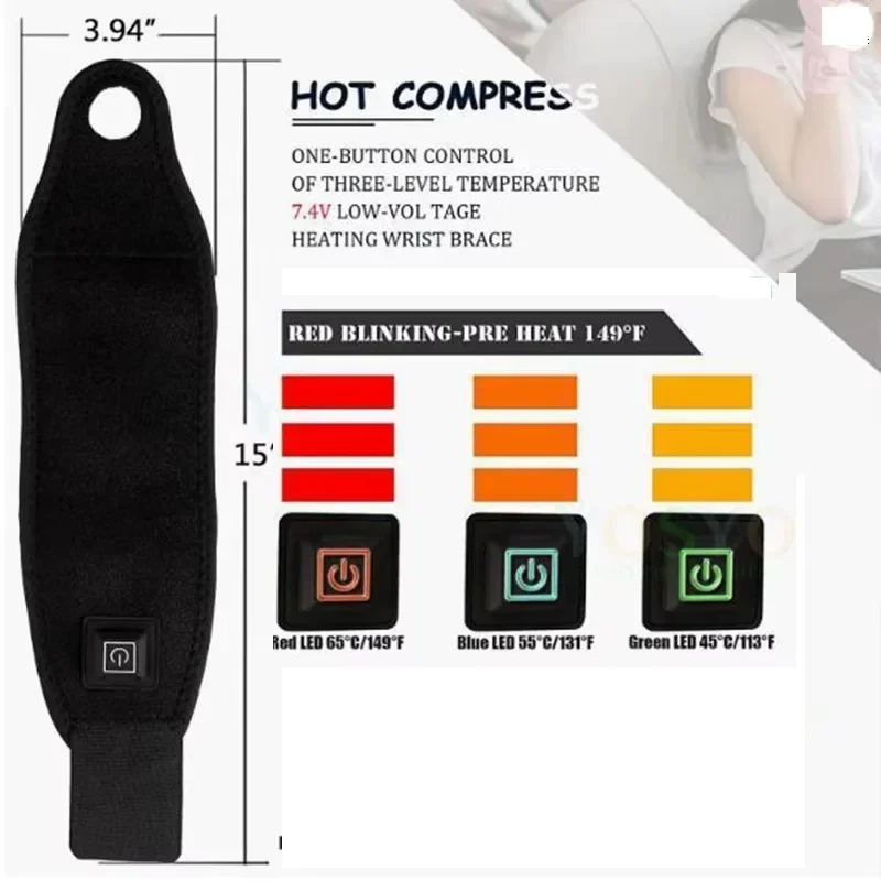 Heating Hand Massager Wrist Pr - đánh giá và giá Wrist Wraps