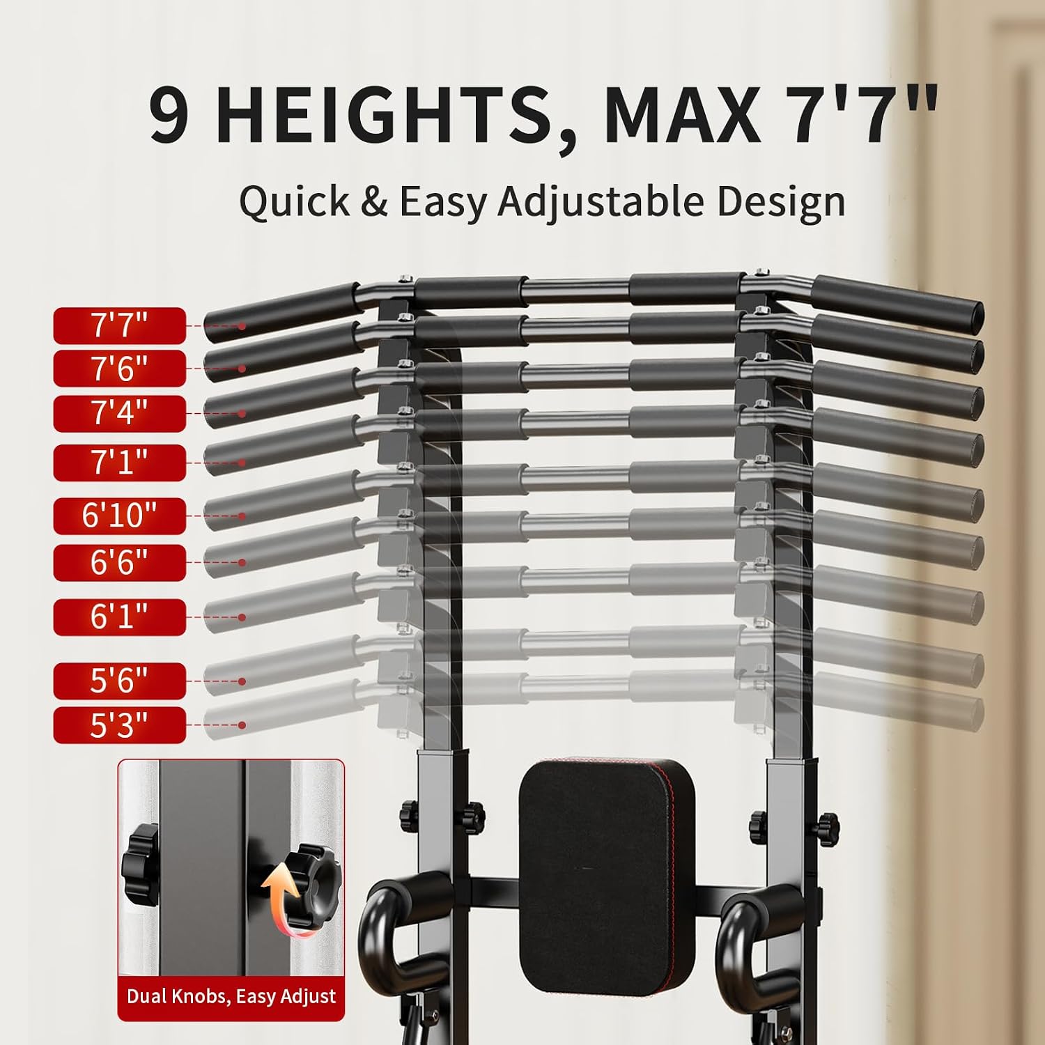 Power Tower Pull-Up Bar Statio - đánh giá và giá Pull Up Bar