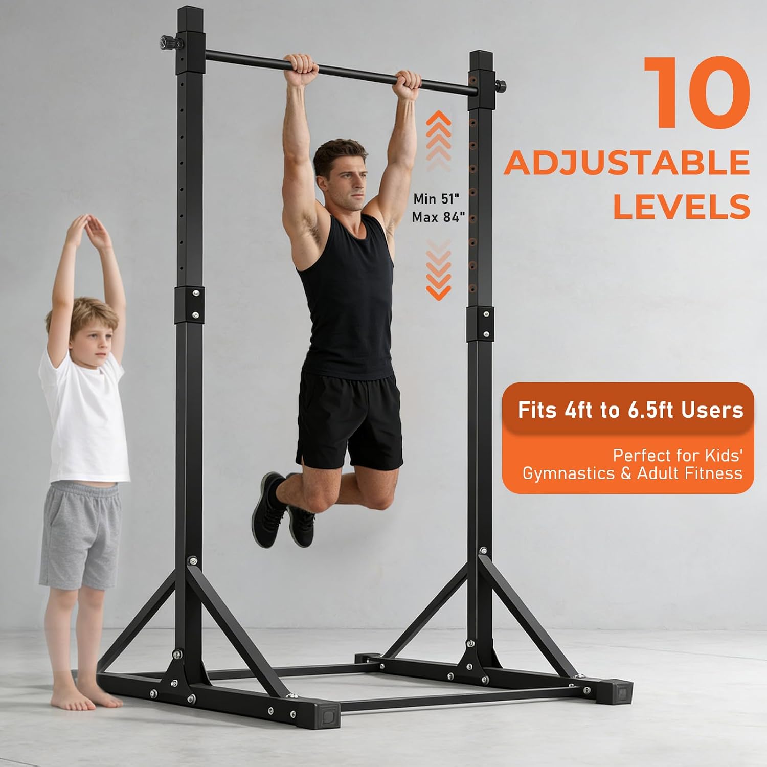 Outdoor Adjustable Chin-Up Bar - đánh giá và giá Pull Up Bar